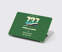Thumbnail for Boeing 737-400 Classic design on green MacBook case