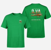 Thumbnail for Albatros D.Va design on green t-shirt, double-side print