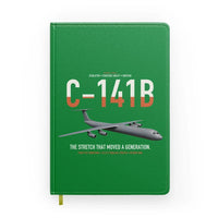 Thumbnail for C-141B Starlifter design on green notebook