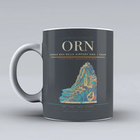 Thumbnail for Ben Bella Airport ORN — Oran Mug design on gray ahmed