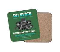 Thumbnail for DJI Avata design on green 1 piece coaster