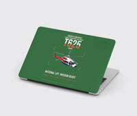 Thumbnail for Turkish Aerospace T625 Gökbey design on green MacBook case