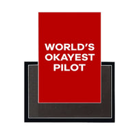 Thumbnail for World's Okayest Pilot Magnet - view 8