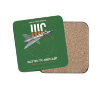 Thumbnail for Dassault Mirage IIIC design on green 1 piece coaster