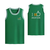 Thumbnail for Customisable I Like Aviation Basketball Print - view 8