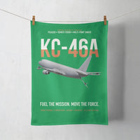 Thumbnail for KC-46A PEGASUS design on green towel