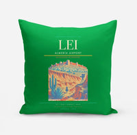 Thumbnail for Almería Airport (LEI) design on green pillow
