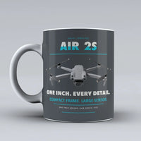 Thumbnail for Air 2S Mug design on gray dji