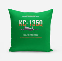 Thumbnail for KC-135Q Blackbird Tanker design on green pillow