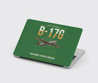 Thumbnail for B-17G Flying Fortress design on green MacBook case