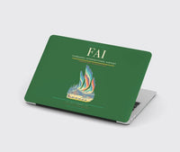 Thumbnail for Fairbanks International Airport (FAI) design on green MacBook case