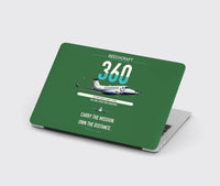 Thumbnail for Beechcraft King Air 360 design on green MacBook case