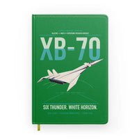 Thumbnail for XB-70A Valkyrie design on green notebook