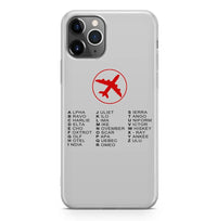 Thumbnail for Aviation Alphabet iPhone Case - view 8