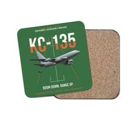 Thumbnail for KC-135 STRATOTANKER design on green 1 piece coaster