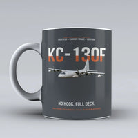 Thumbnail for KC-130F BuNo 149798 design on gray ceramic mug, double-side print