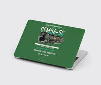 Thumbnail for CFM56-5C design on green MacBook case