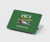 Thumbnail for F3F-2 Last Biplane First Fight design on green MacBook case