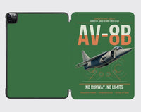 Thumbnail for AV-8B Harrier II design on green ipad tablet case