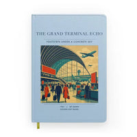 Thumbnail for VINTAGE G4300 - The Grand Terminal Echo - Designed Notebooks design on lightblue