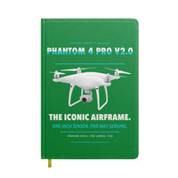 Thumbnail for DJI Phantom 4 Pro V2.0 design on green notebook
