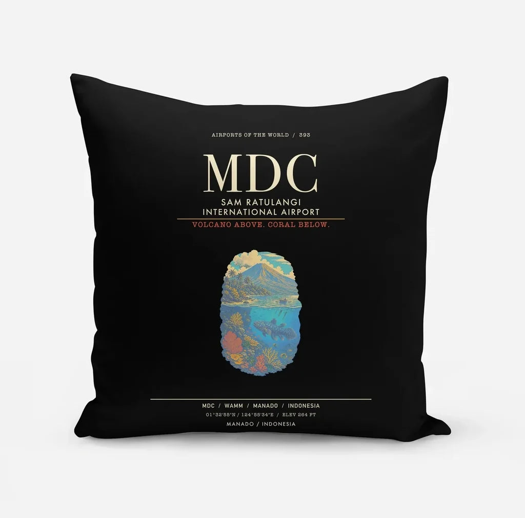 Sam Ratulangi International Airport Manado MDC - Black