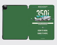 Thumbnail for Beechcraft King Air 350i design on green ipad tablet case