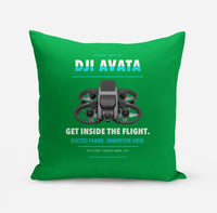 Thumbnail for DJI Avata design on green pillow