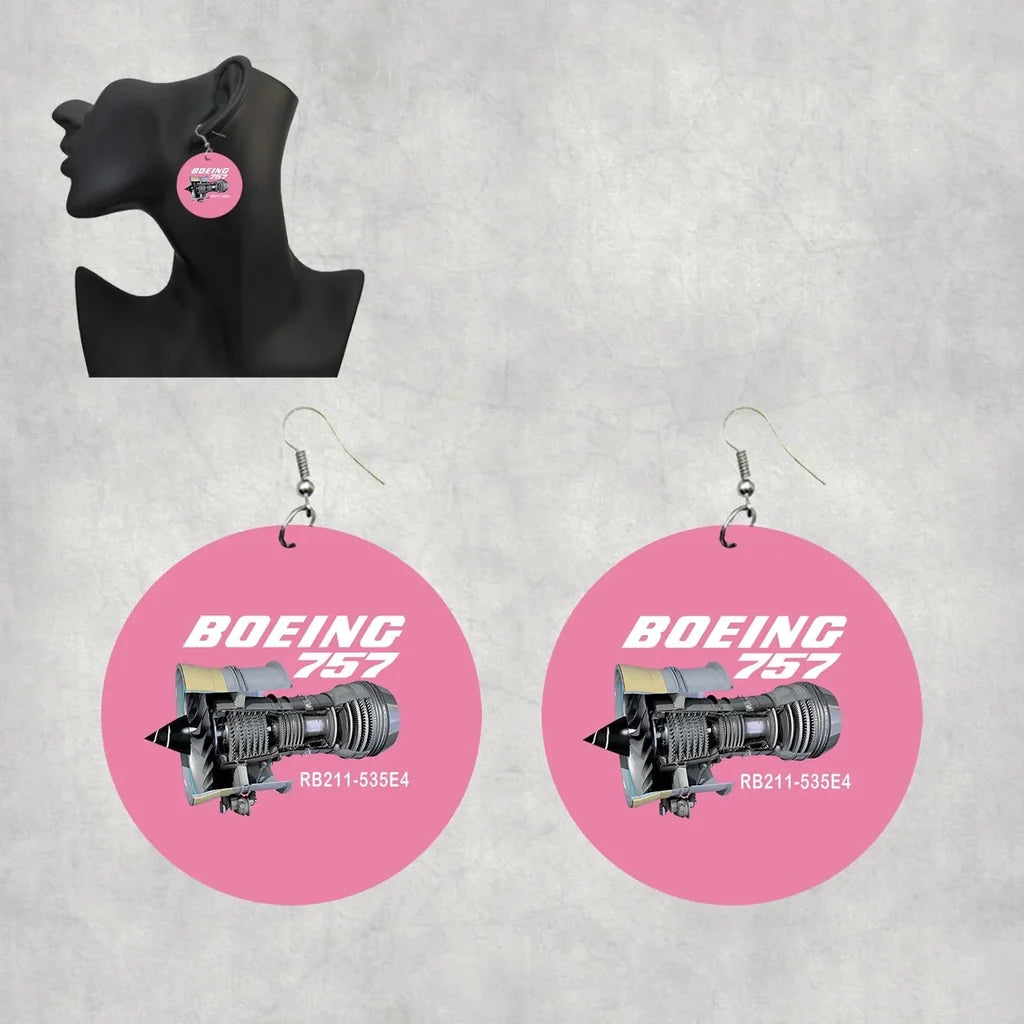 Boeing 757 Earrings - view 8