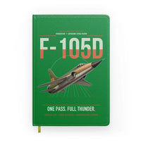 Thumbnail for F-105D Thunderchief design on green notebook