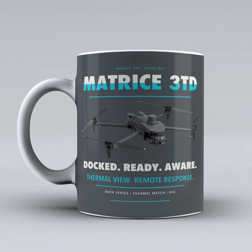 Matrice 3TD Mug design on gray dji