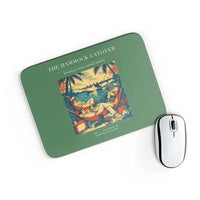 Thumbnail for VINTAGE G4408 - The Hammock Layover - Designed Mouse Pads design on green rectangle
