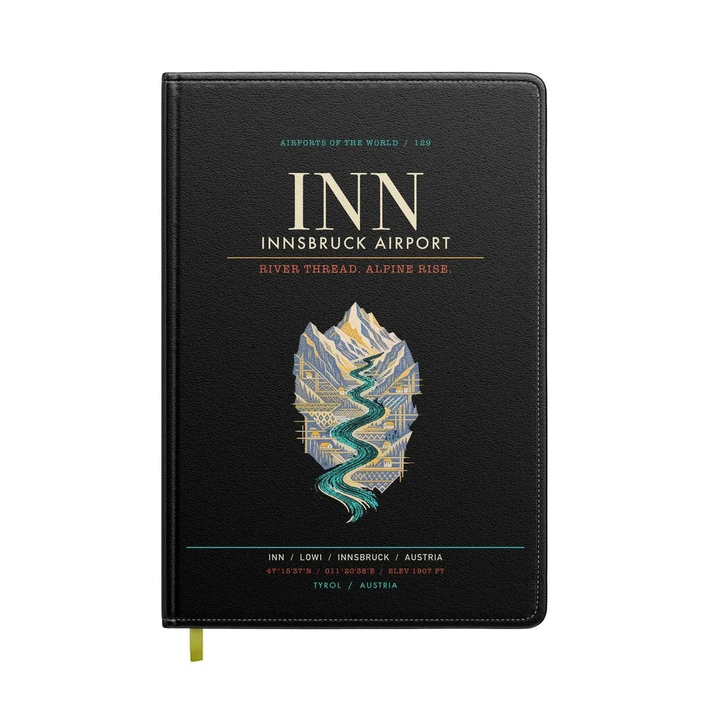 Innsbruck Airport INN - Inn Valley Alpine Weave - Black