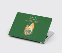 Thumbnail for Southampton Airport (SOU) design on green MacBook case