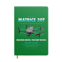 Thumbnail for DJI Matrice 30T design on green notebook