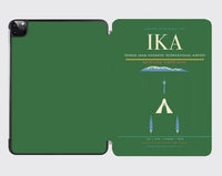 Thumbnail for Tehran Imam Khomeini International Airport (IKA) design on green ipad tablet case