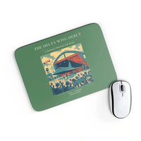 Thumbnail for VINTAGE G4460 - The Delta Wing Debut - Designed Mouse Pads design on green rectangle
