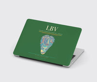 Thumbnail for Leon-Mba International Airport (LBV) design on green MacBook case