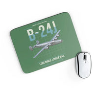 Thumbnail for B-24J Liberator design on green rectangle mouse pad