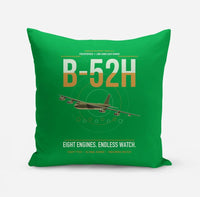 Thumbnail for B-52H Stratofortress design on green pillow