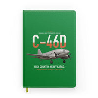 Thumbnail for C-46D Commando design on green notebook