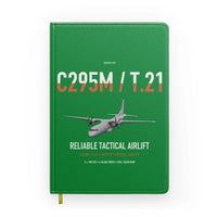 Thumbnail for Airbus C295M T.21 design on green notebook