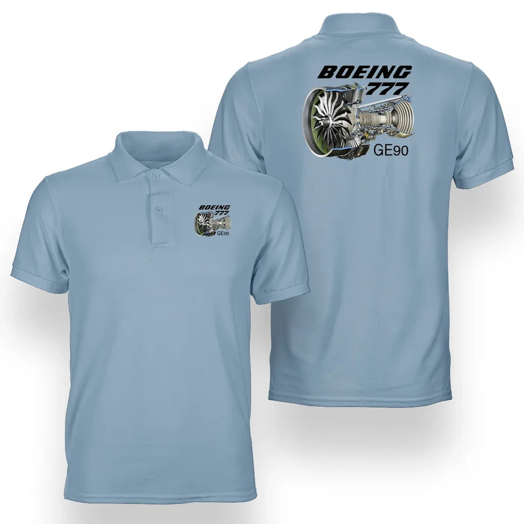 Customisable Boeing 777 Polo Shirt - view 8