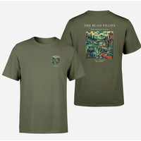 Thumbnail for VINTAGE G4029 - The Bush Pilots - Double-Side T-Shirt design on greenarmy double side t shirt
