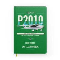 Thumbnail for Tecnam P2010 design on green notebook