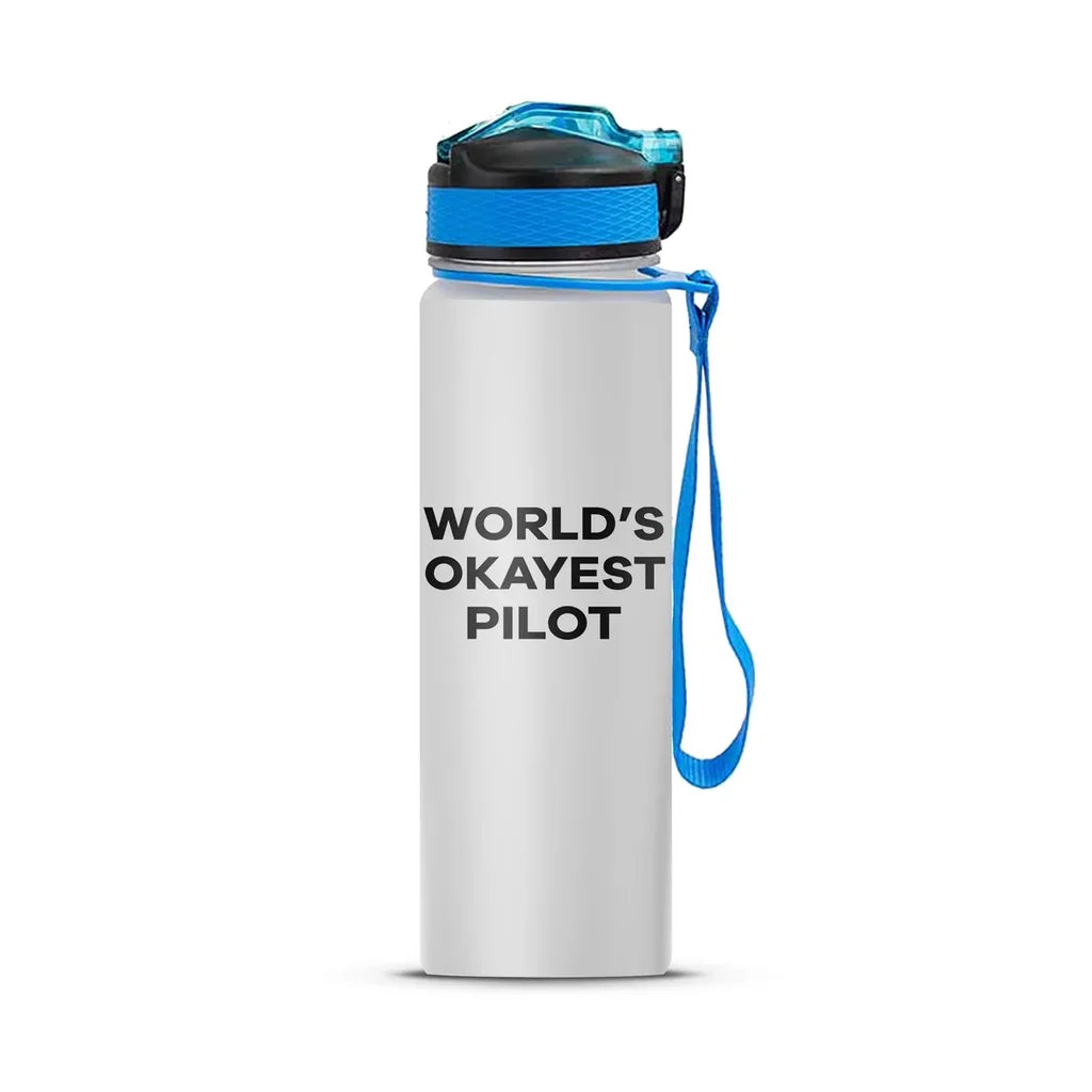 World's Okayest Pilot Sports Bottle - view 8