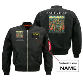 Asheville City Series Bomber Jacket