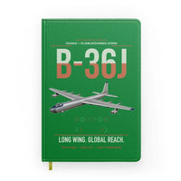 Thumbnail for B-36J Peacemaker design on green notebook
