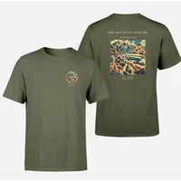 Thumbnail for VINTAGE G4123 - The Mountain Jetport - Double-Side T-Shirt design on greenarmy double side t shirt