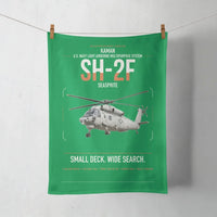Thumbnail for Kaman SH-2F Seasprite design on green towel
